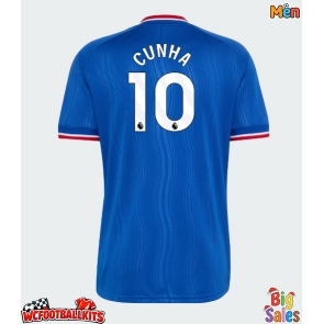 Manchester United Matheus Cunha #10 Replica Away Stadium Shirt 2026-27 Short Sleeve